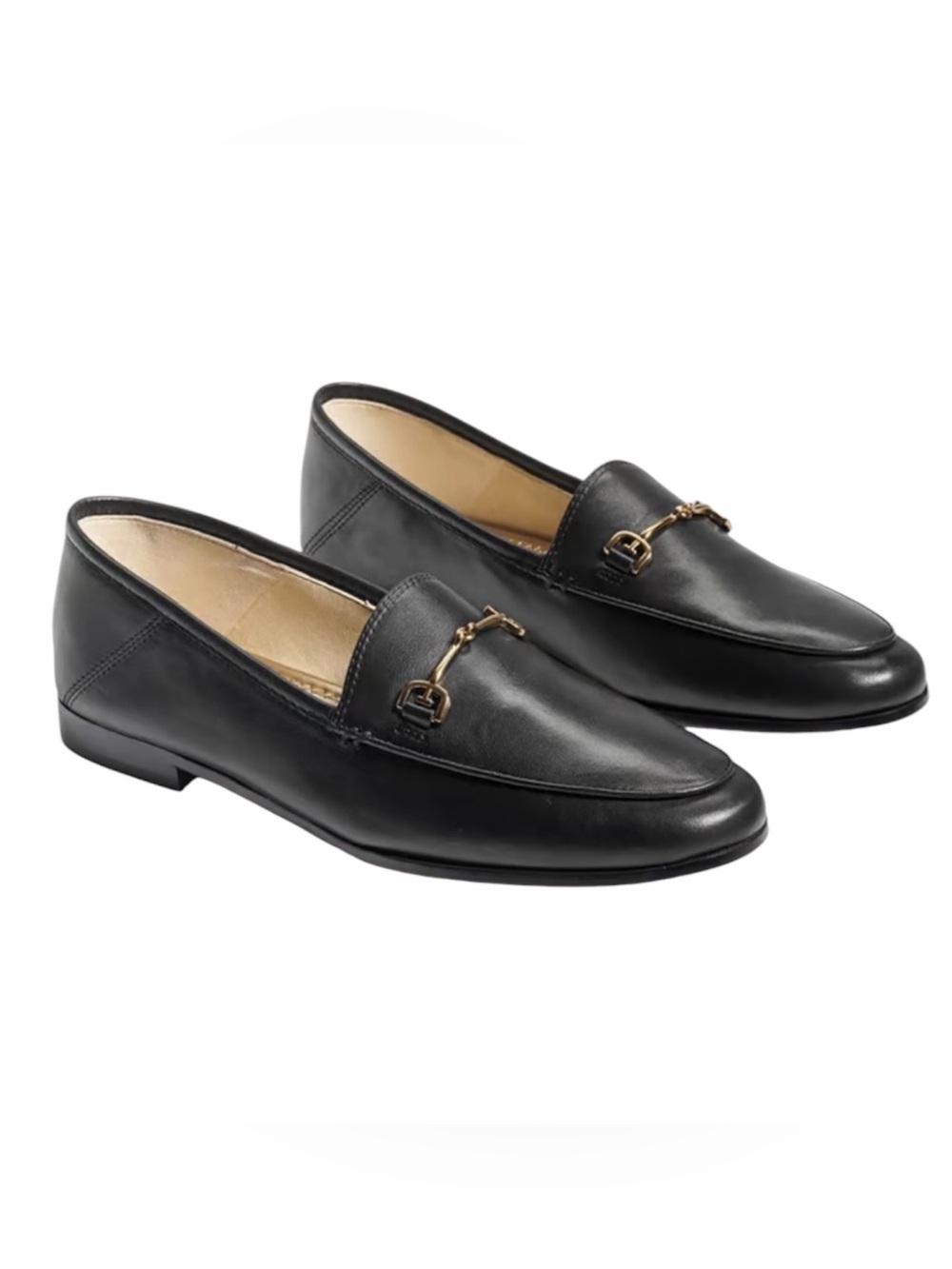 Sam Edelman Loraine Bit Loafer Almond Toe Black 7.5